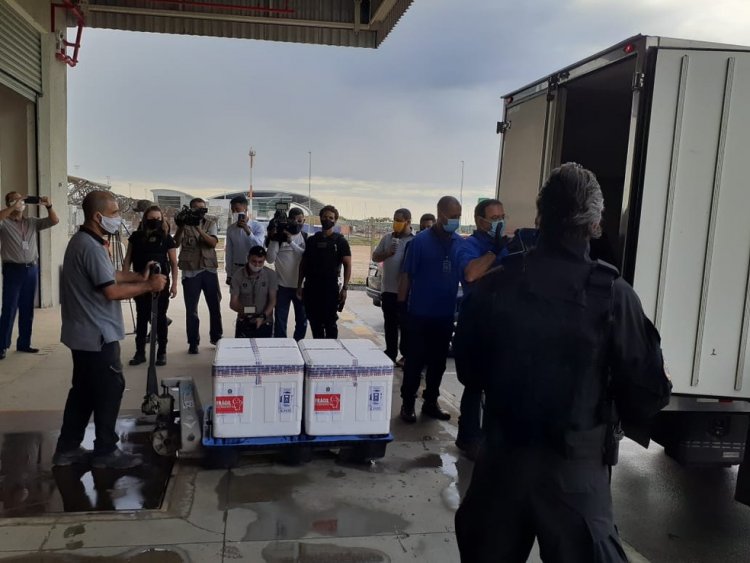 RN recebe nesta segunda-feira mais 14.800 doses da vacina Coronavac